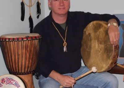 Close-up portrait of Scott Nelson