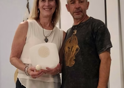 Anne Bentzen and Alejandro Fuentes for the Sound Bath programs